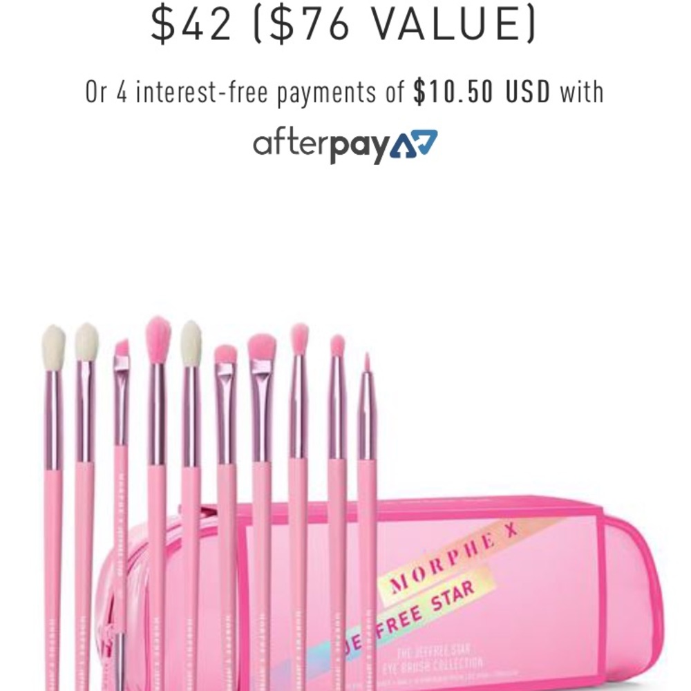 New Morphe Jeffree star eye brush collection